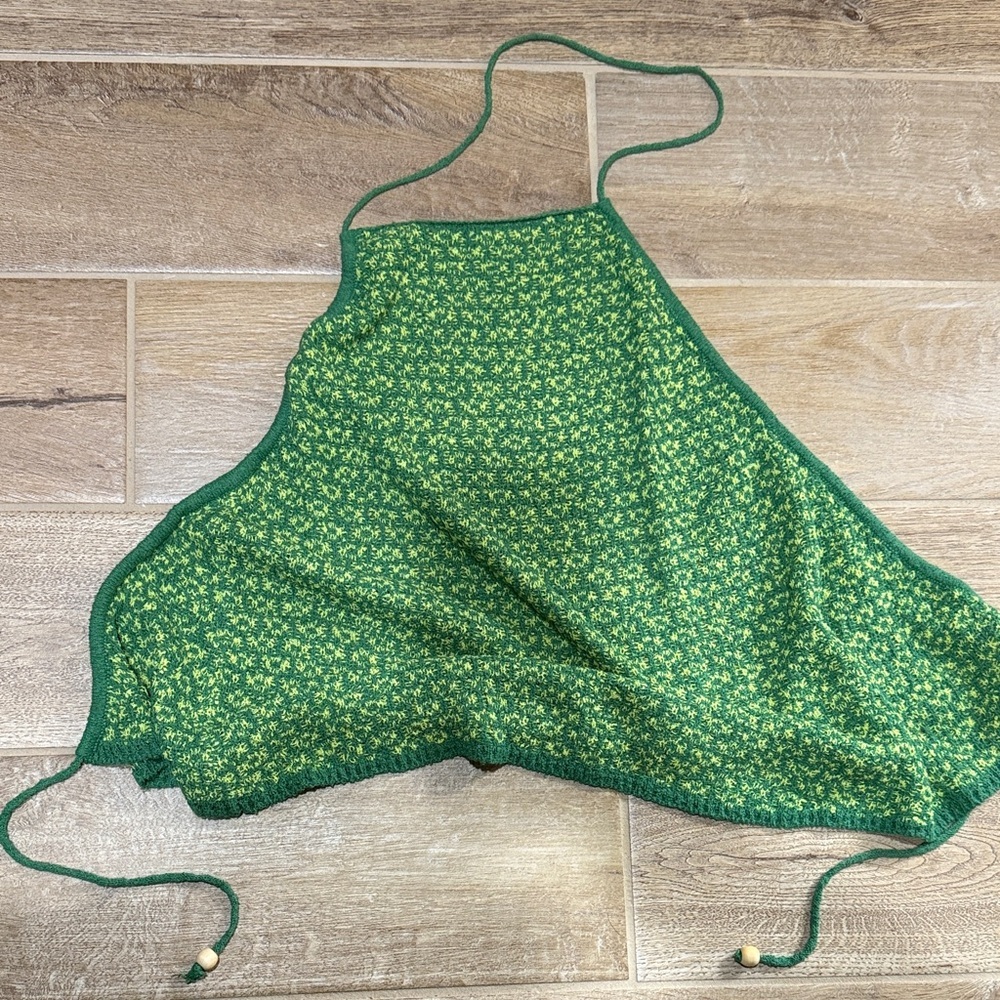 Free People Rook Sweater Halter Top, NWOT, size M